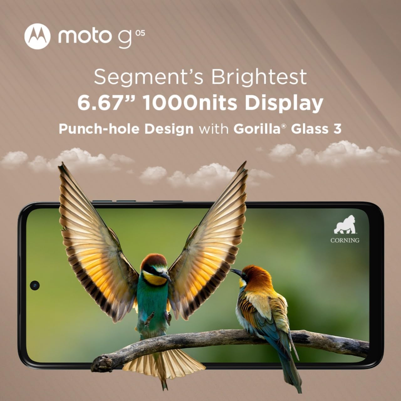 Motorola G05 4G (Forest Green, 4GB RAM, 64GB Storage) - Image 3