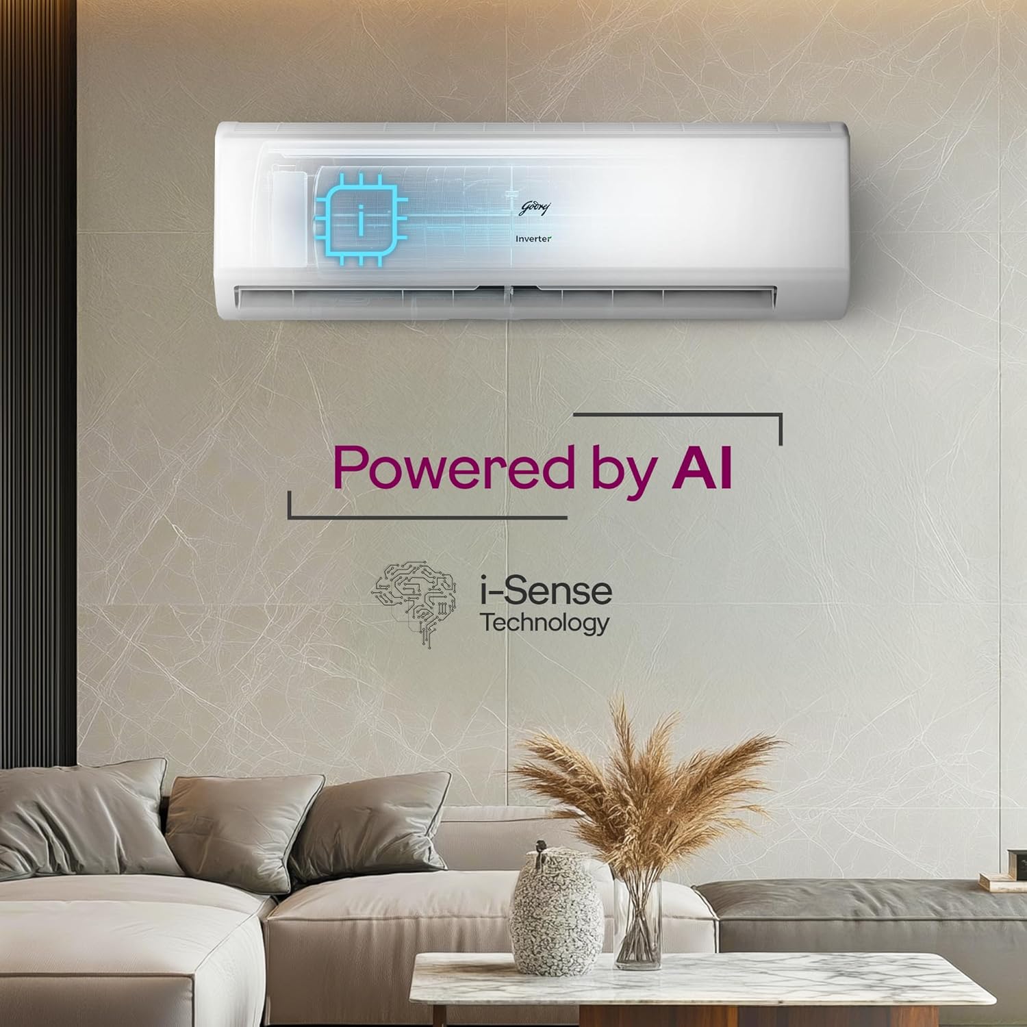 Godrej 1 Ton 5 Star, 5 Years Comprehensive Warranty, AI Powered, 5-in-1 Convertible Cooling - Image 3